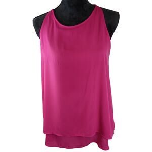 Zac & Rachel Women's Dressy Blouse Medium Pink Polyester